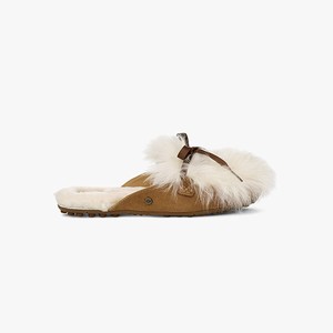 Ugg Shaine Fluff Women Flats White (1907MXYRA)